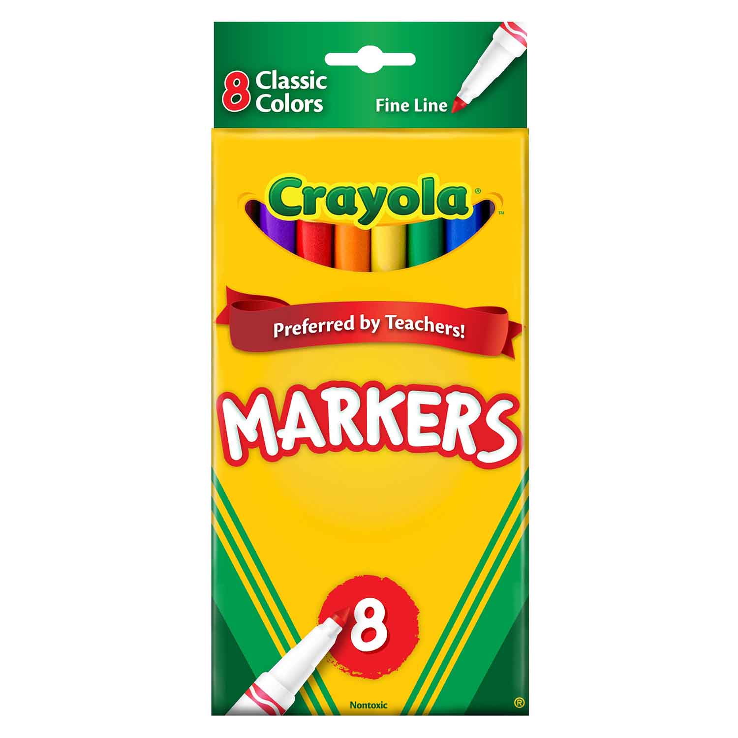 Crayola® Fine Line Markers, Classic Becker's