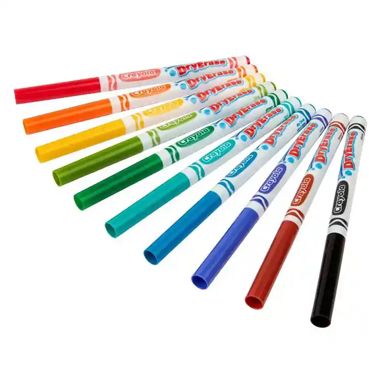 Crayola® Washable Dry-Erase Markers, Fine Line