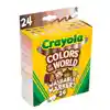 Crayola® Colors of the World™ Washable Broad Line Markers