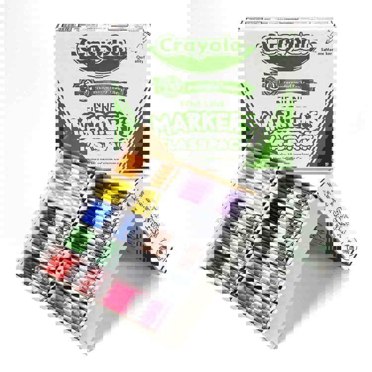 Crayola®  Fine Line Markers Classpack®
