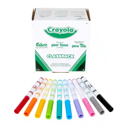 Crayola®  Fabric Marker Classpack®