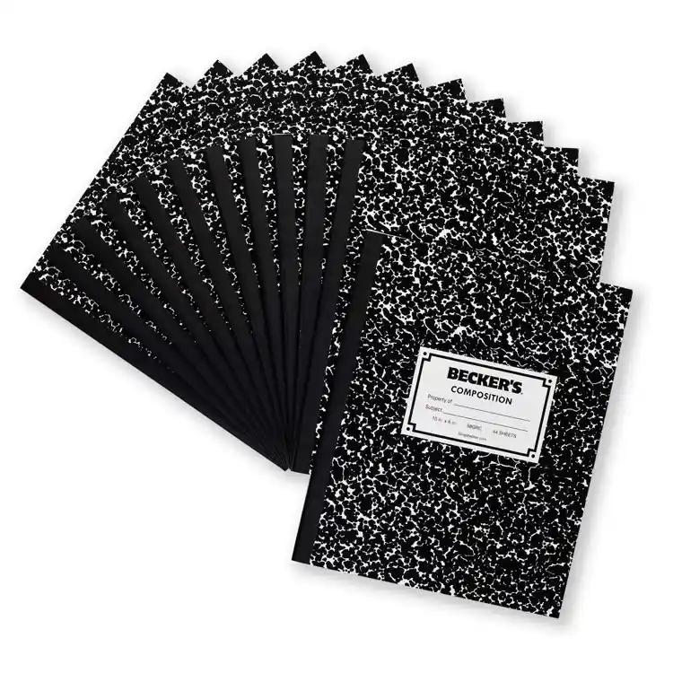 Becker's Penmanship Composition Book, Sewn-Dozen