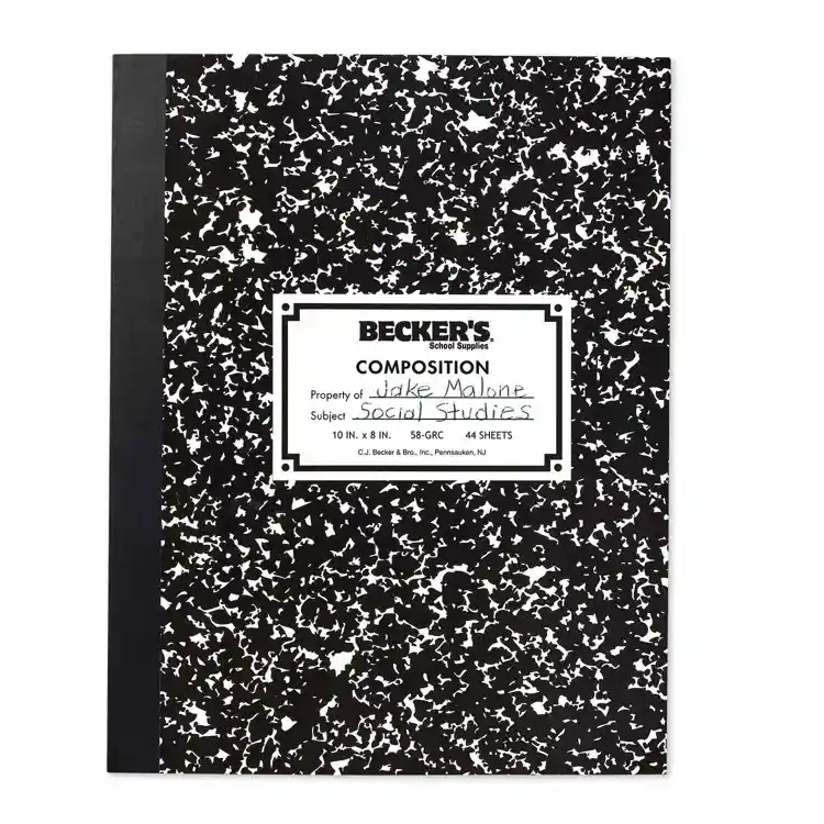 Becker's Penmanship Composition Book, Sewn-Dozen