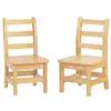 Kydz Ladderback Chairs, Set of 2