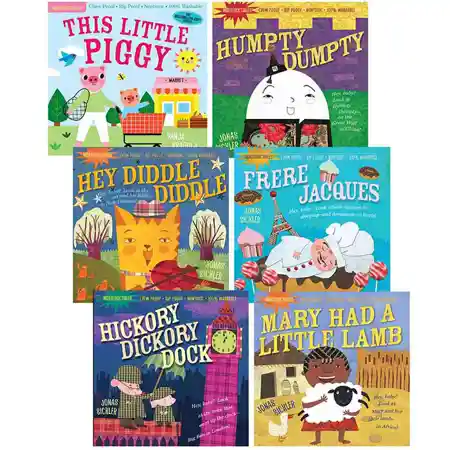 Indestructibles Book Set-Nursery Rhymes