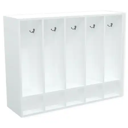 5-Section Coat Locker