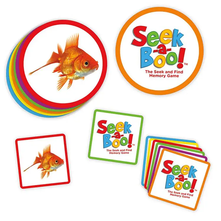 Seek-A-Boo Game & Word Cards Set
