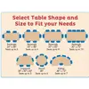 Berries® Driftwood Top Activity Tables