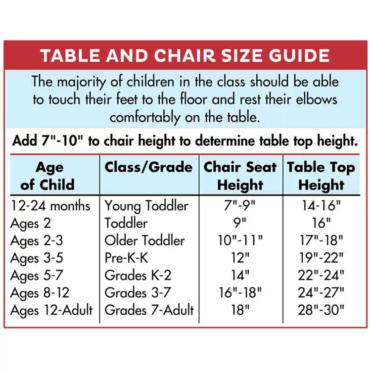 Rainbow Accents® KYDZ Gray Top Activity Tables