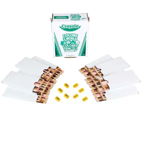 Crayola® Colors of the World™ Colored Pencils Classpack