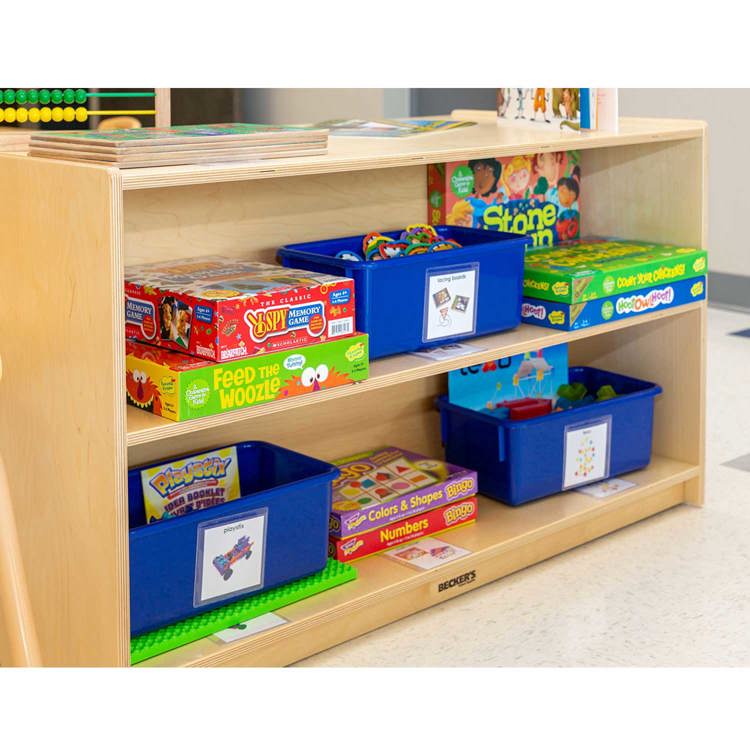 Peel & Stick Label Pockets | Adhesive Label Pockets | Becker's