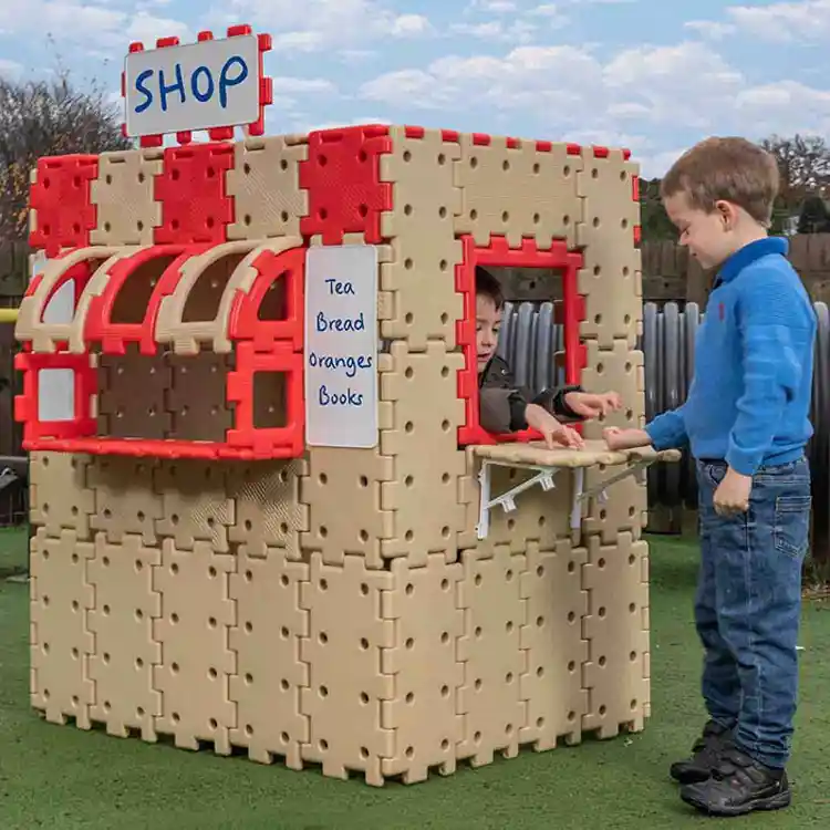 Giant Polydron Build-A-Shop