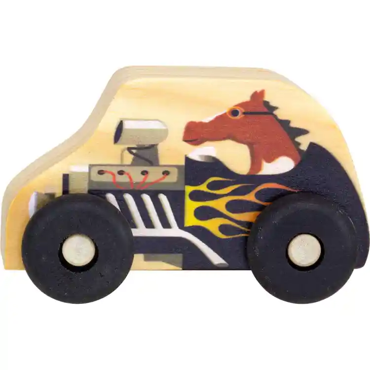 Mini Wooden Vehicles - Set 3