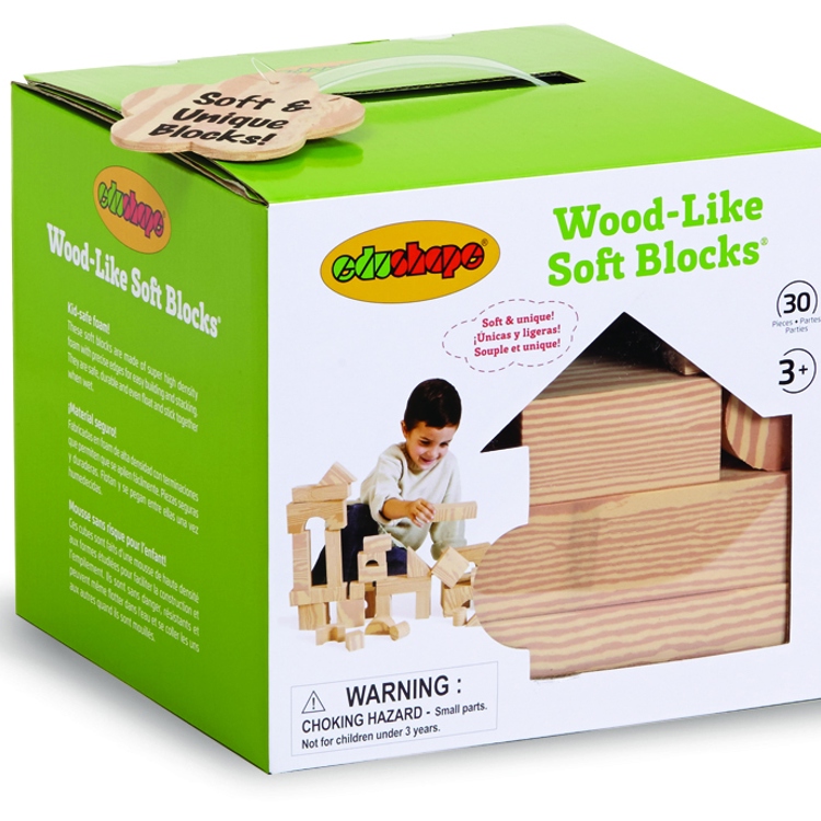 Wood-Like Soft Blocks