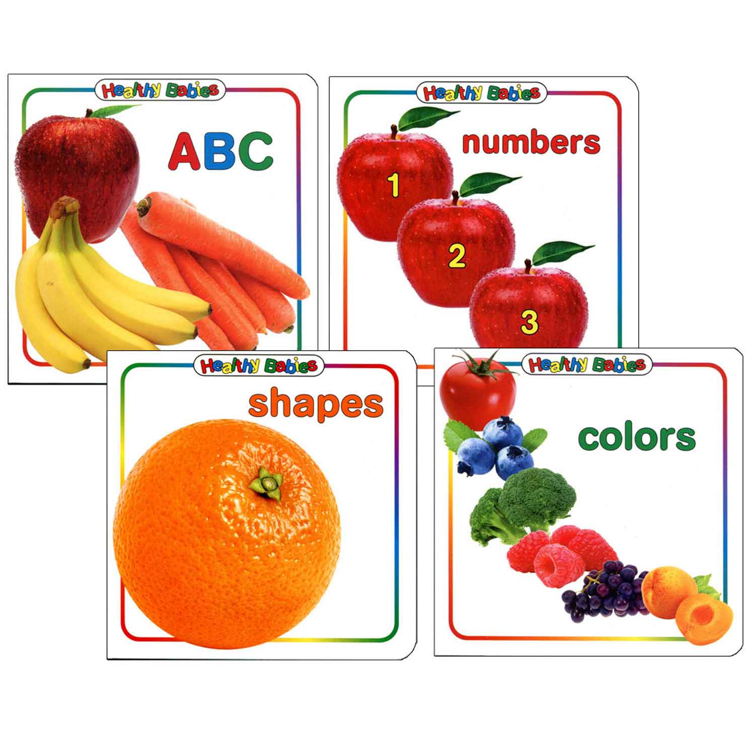 Healthy Babies Board Book Set 4 Board Books Becker's
