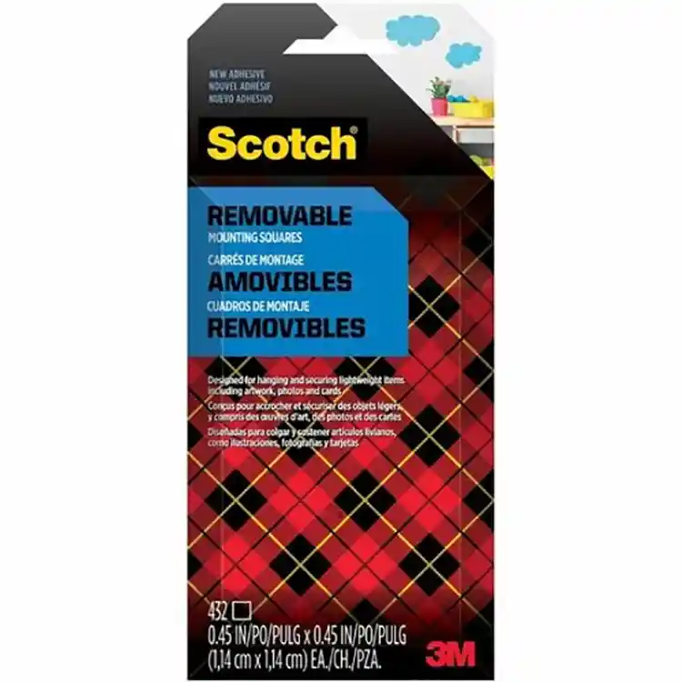 3M™ Scotch® Wall Mounting Tabs, 432 Tabs