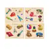 Real Life Knob Puzzle Set