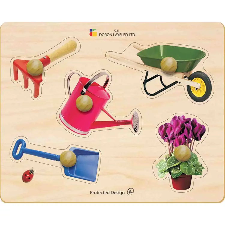 Real Life Knob 6 Puzzle Set