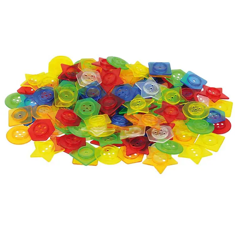 Translucent Stacking Lacing Buttons