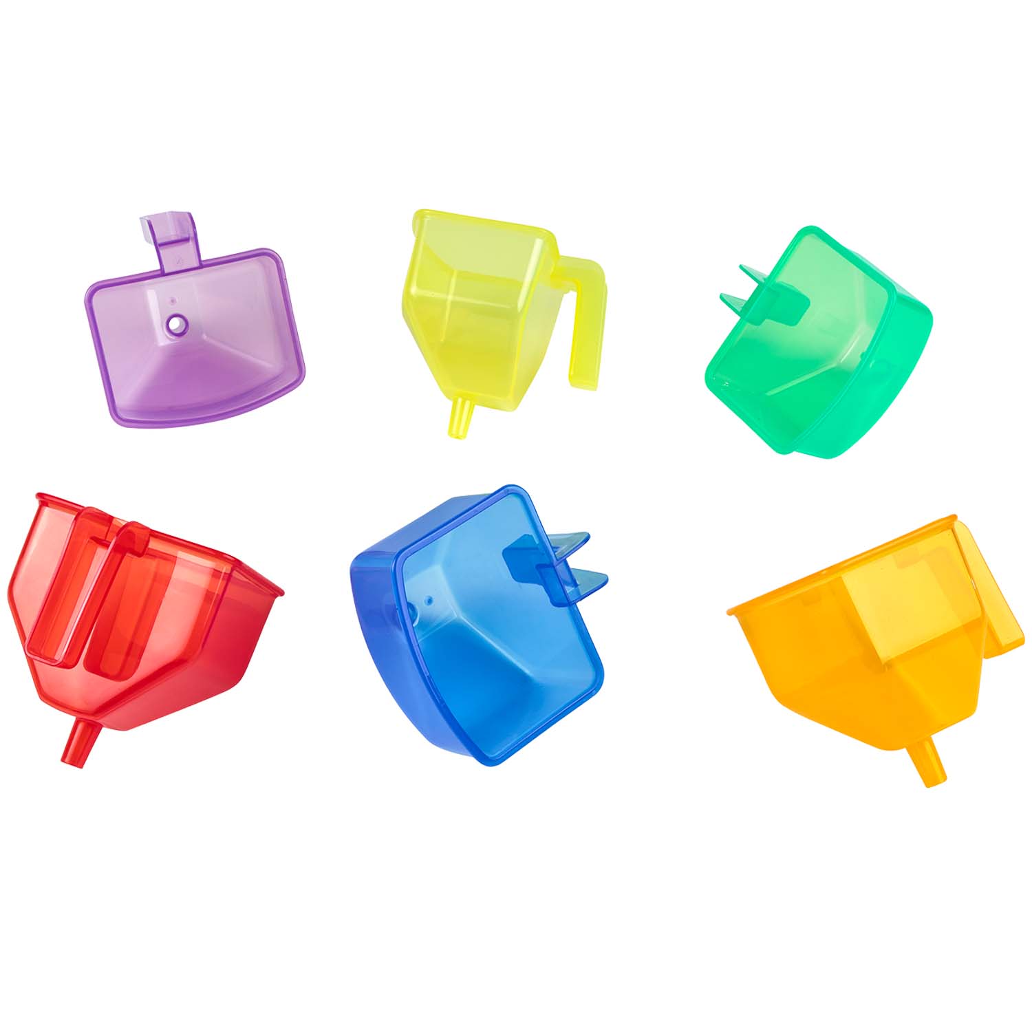 Translucent Funnels Translucent Color Funnels | Sand and Water Mixing Toy | Becker's