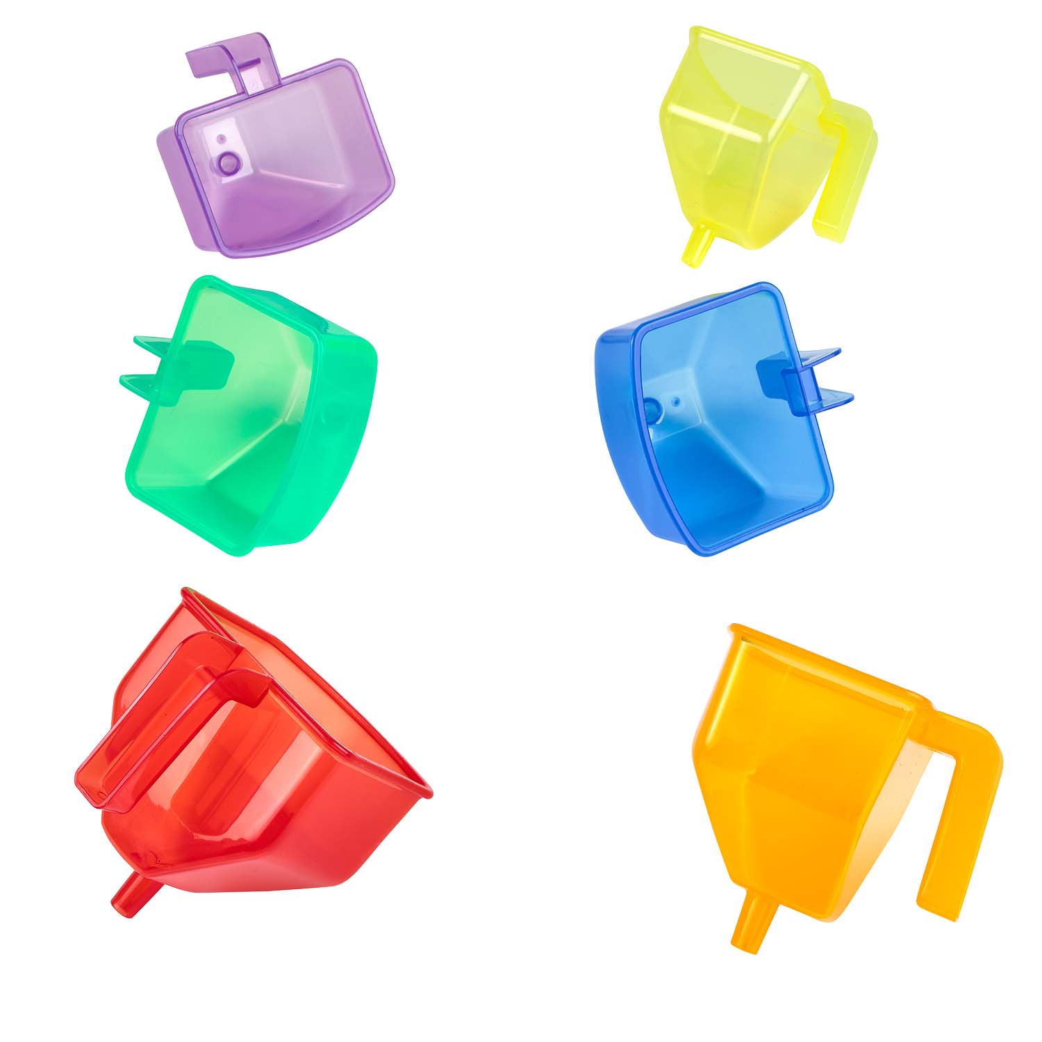 Translucent Funnels Translucent Color Funnels | Sand and Water Mixing Toy | Becker's