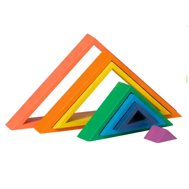 Rainbow Nesting Triangles