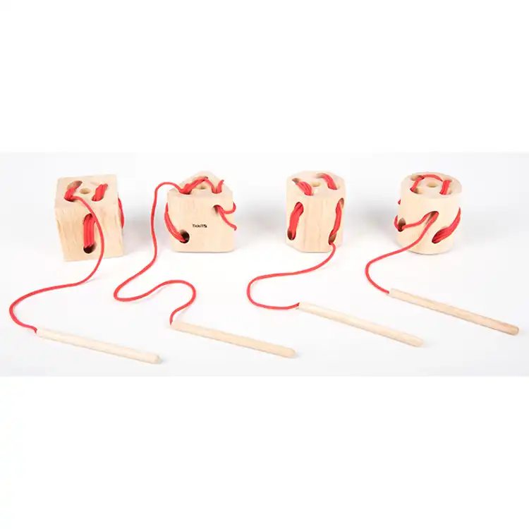 Wooden Lacing Shapes