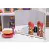 Wooden 4-Way Mirror