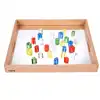 Wooden Mirror Tray