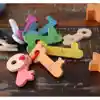 Rainbow Wooden Keys