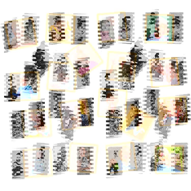 My Emotions Wooden Tiles