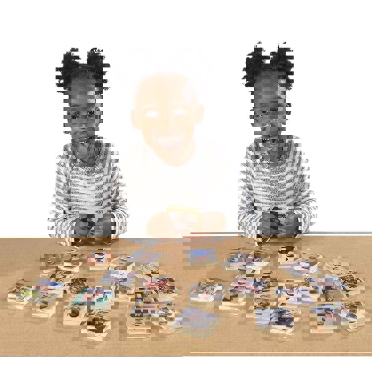 My Emotions Wooden Tiles