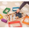 Small Wooden Mirror Tray