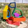 Rainbow Nesting Houses
