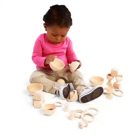 Heuristic Starter Play Set, 63 Pieces