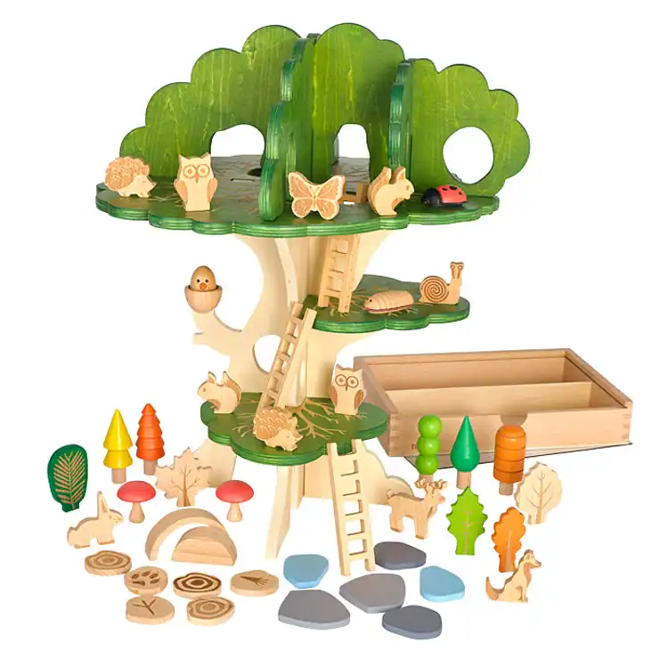 Woodland Trail Treehouse & Trail Set