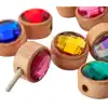 Wooden Lacing Jewels
