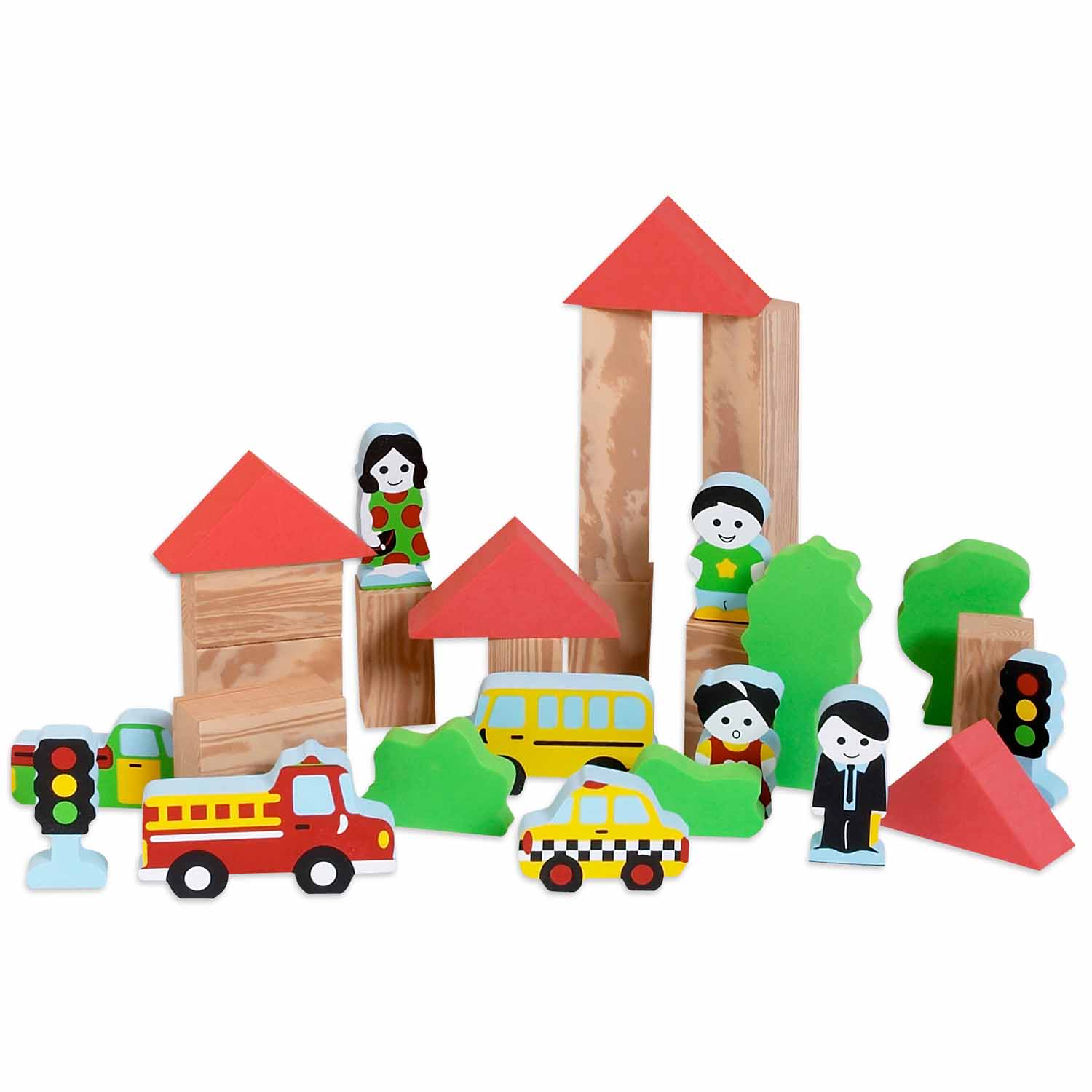Unit Blocks for Preschool l Soft Blocks | Becker's