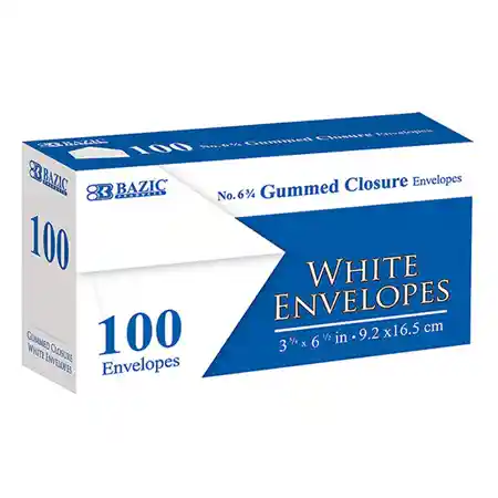 Mead® White Envelopes