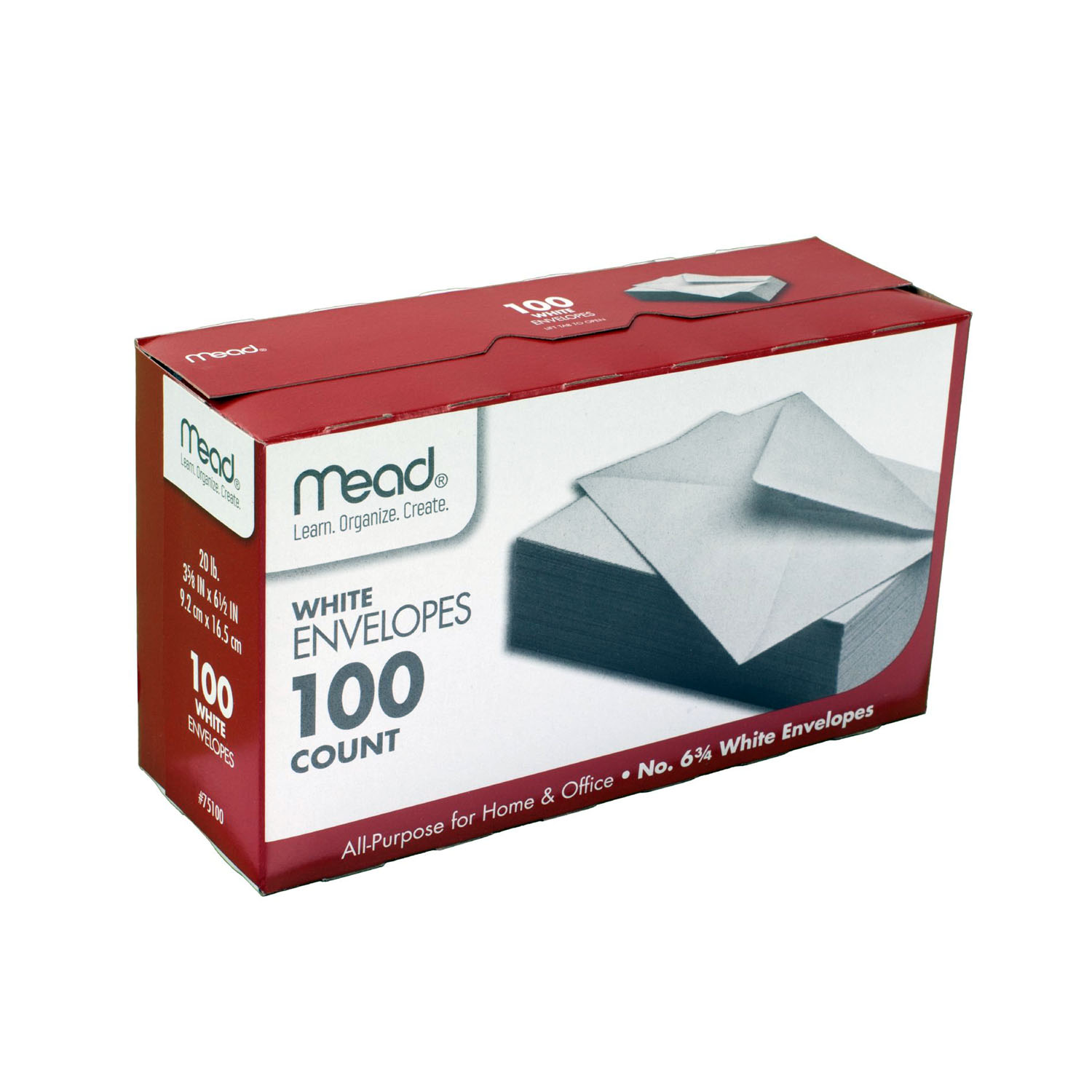 Mead® White Envelopes