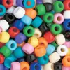 Assorted Opaque Bright Pony Beads