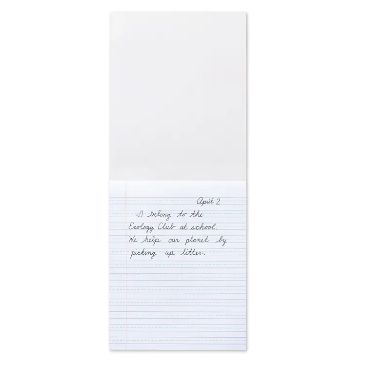 Becker's Cursive Theme Tablet, Tear Out-Dozen