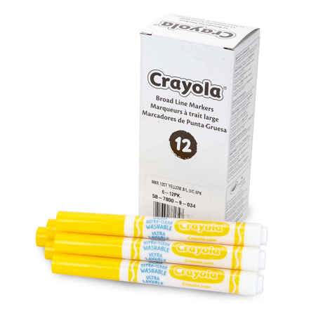 Crayola® Washable Broad Line Marker Refills, Yellow