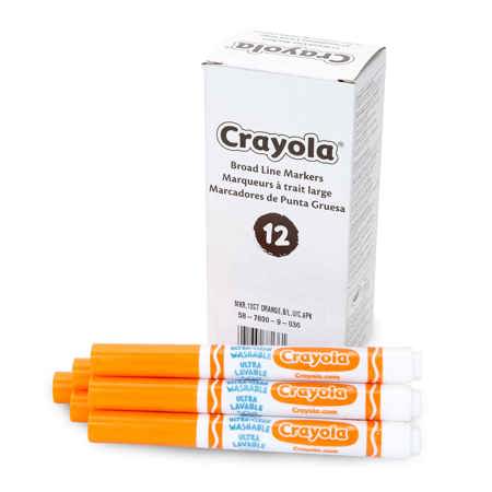 Crayola® Washable Broad Line Marker Refills, Orange