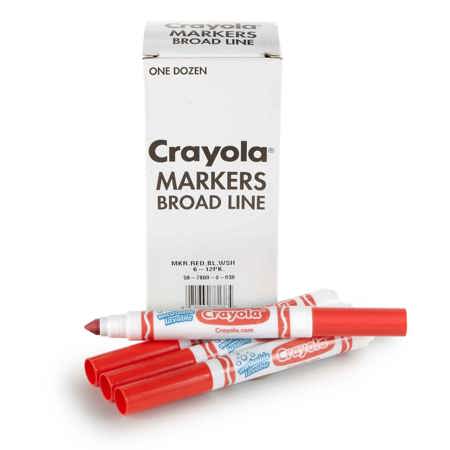 Crayola® Washable Broad Line Marker Refills, Red