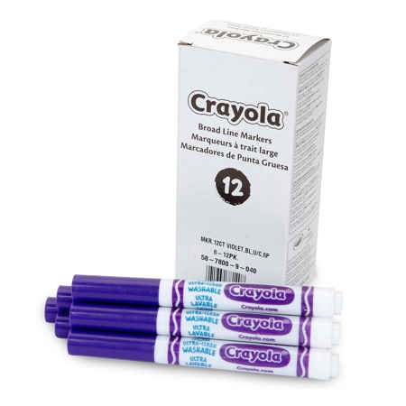 Crayola® Washable Broad Line Marker Refills, Violet
