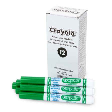 Crayola® Washable Broad Line Marker Refills, Green