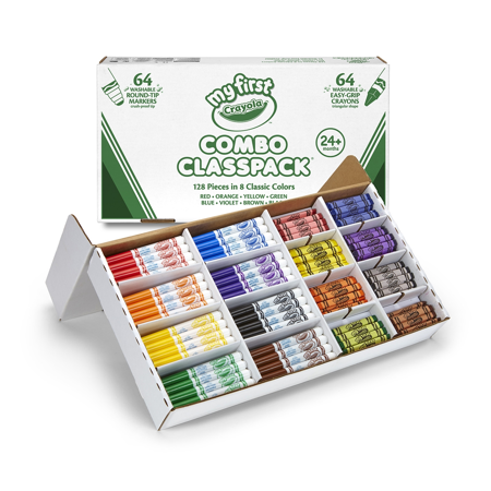 My First Crayola™ Crayons & Markers Classpack