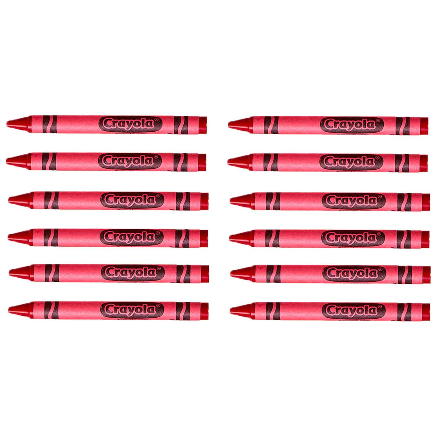 Crayola Crayon Large Refill, Red