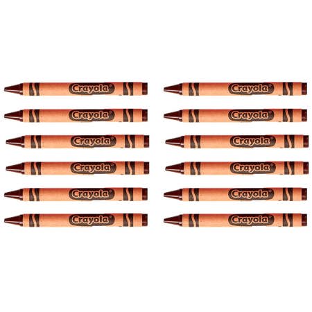 Crayola® Crayon Regular Refill, Brown
